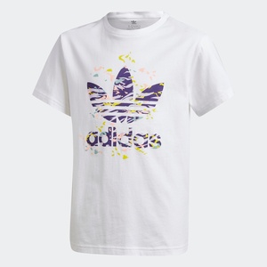 阿迪达斯官网 adidas 三叶草 TREF TEE 大童装