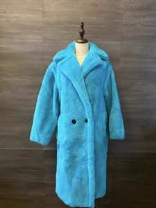 羊剪绒大衣女中长款皮草颗粒绒羊羔毛韩国时尚2020冬新款外套加厚