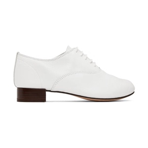 repetto 丽派朵 白色 zizi 牛津鞋女