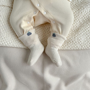 秋冬季小月龄儿童袜子保暖舒适柔软男女宝宝纯棉保暖亲肤加厚百搭