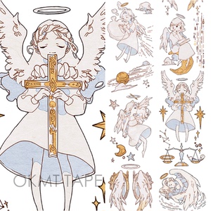 【分装】新七天 白翼 黄皮桑 盐系少女人物 特油 手帐和纸胶带