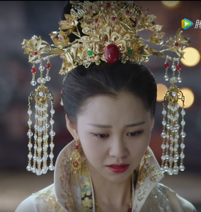 【疏影暗香】cos扶摇贵夫人同款凤发冠新娘古装发簪头饰汉服配饰