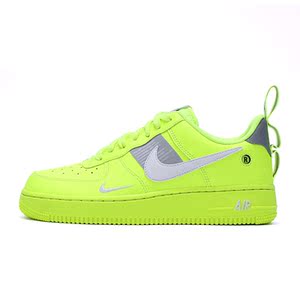 耐克air force 1 af1空军荧光绿解构小ow休闲板鞋 aj7747-700