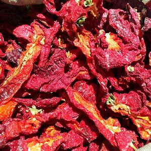 新疆特产安集海新鲜菜辣皮子肉辣椒微辣拌面米粉干红辣椒1公斤装