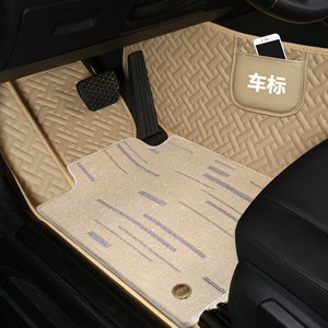 本田crv汽车脚垫 07 08 09 10 11 12 13年老款专用大全包围脚踏垫