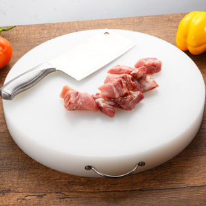 邻美厨房切菜板方形塑料p砧板菜墩加厚案板家用款圆形直径43*厚度