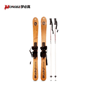 原木水曲柳滑雪双板大人儿童木质滑雪板时尚高品质雪橇可橱窗展示