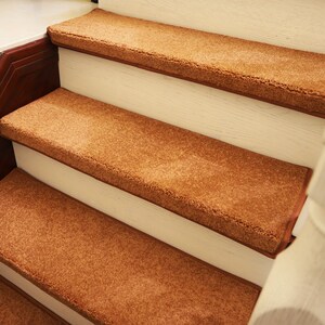 室外踏步防滑楼梯地毯阶梯式全包实木保护膜防滑垫台阶贴整铺轻奢
