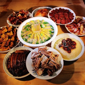 包邮四川 九大碗 家宴套餐 年夜饭五蒸菜四腌腊私房川菜 半成品