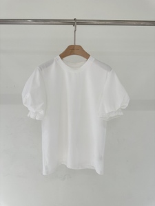 现货幂儿韩国代购AT VIEWY正品女装24春泡泡袖设计感短袖洋气T恤