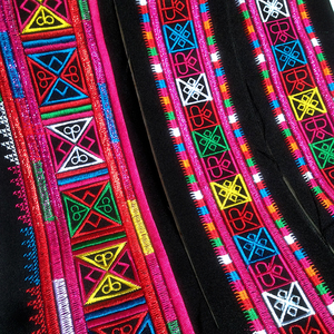 民族服装刺绣花边