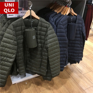 优衣库羽绒服绿