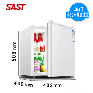 SAST迷你小型家用单门小冰箱酒店冷藏柜冰吧节能食物留样柜电冰箱