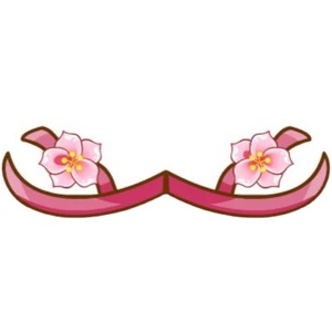 奥比岛粉色樱花拖鞋