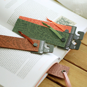 英国进口 if皮质书签 精致文艺英文名著趣味书签 礼品 手帐周边