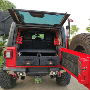 牧马人 帕杰罗v97v93v73改装行李箱抽屉尾箱抽屉后备箱储物箱魔盒