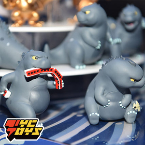 【tyctoys】现货 q版哥斯拉怪兽之王基多拉 可爱怪兽摆件手办盲盒