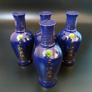 三江荞酒38度118mlx4瓶蓝瓶苦荞酒云南特产兰坪地方特色酒