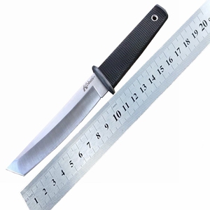 美国冷钢17t白武士日式小刀户外高硬度直刀水果刀日式军刀战术