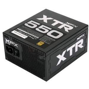 讯景(xfx)额定550w xtr550 电源 (80plus金牌/全模组/5年质保