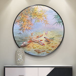 001人付款淘宝张大千国画花鸟画竹子画挂画双竹字画客厅卧室横版装饰