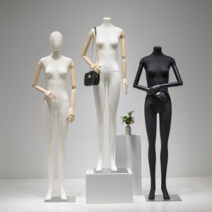 韩版服装店全身包布女人台模特道具假人偶女装橱窗人体模型展示架