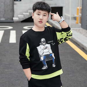 胖童卫衣春秋款男童