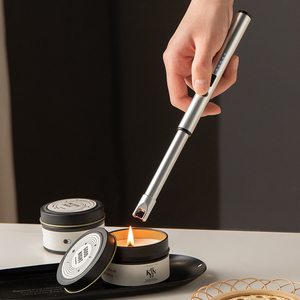 半房电子脉冲点火器手柄充电打火机厨房天燃气煤气灶点火棒打火抢