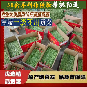 贡菜干货特级带箱10-5斤安徽亳州特产网红响菜苔杆苔菜火锅店商用