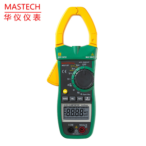 当天发货 MASTECH MS2138 1000A交直流数字钳形电流表 钳头测频率