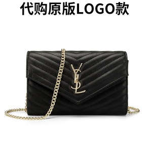 【宝圣罗兰】旗舰店官网包包代购链条单肩斜挎包潮ysl ck女包正品