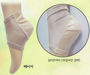 韩国护脚套进口硅胶女士护足跟防裂套脚干裂脱皮保护套脚后跟袜套