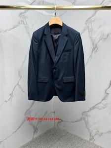 ZZ男士商务休闲羊毛行政西装夹克 修身版型上身显瘦有型