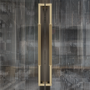 金色不锈钢玻璃门拉手大门拉手现代实木门拉手有框门拉手大门把手