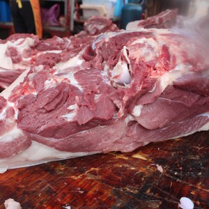 山壳佬安徽农家散养黑猪肉后腿肉前腿肉顺丰限区包邮5斤