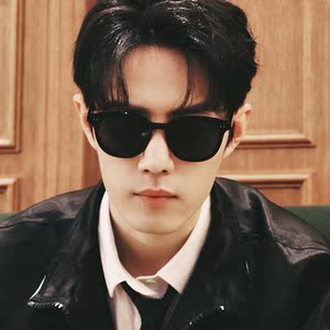 旗舰暴龙卷风格肖战同款墨镜gm男女情侣小脸街拍防紫外线品牌时尚