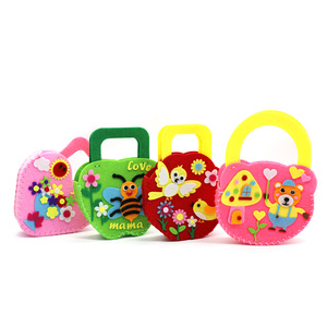 手工diy儿童小包包制作材料包不织布手提包幼儿园创意美劳送礼物