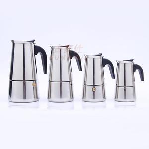 不锈钢摩卡壶意式咖啡壶浓缩意大利家用煮咖啡机可用电磁炉器具