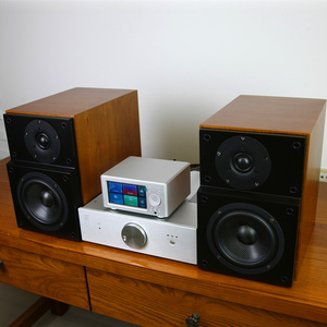 乐品诗韵红芯发烧级hifi纯甲类功放音箱套装家用数播台式组合音响