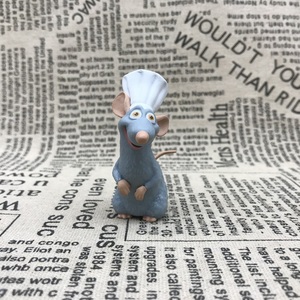 正版散货 料理鼠王 美食总动员老鼠 可爱卡通公仔手办模型摆件