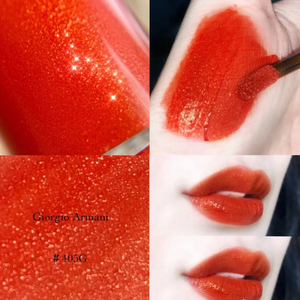 armani阿玛尼丝绒哑光唇釉红管 限量205 405g 2