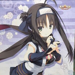 【团子部屋】常陆茉子b2挂画忍者ver千恋万花柚子社中古美品