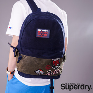 英国Superdry极度干燥新款男士户外登山运动旅行背包双肩包现货