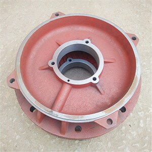 by2立式电机端盖280电动机前盖 立盖b35法兰盖75kw-90千瓦电机配