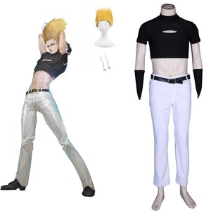 拳皇kof(格斗)98二阶堂红丸游戏cosplay男服现货/假发另购