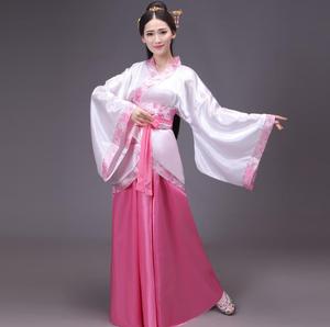 古装女汉服少女2019服装仙女公主宫女学生司仪服饰走秀cos音乐会