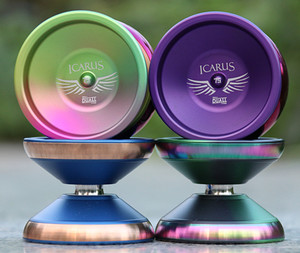 悠悠球  duall 伊卡洛斯 icarus 7075 yoyo球环球 专业比赛溜溜球