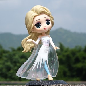 艾沙公主娃娃冰雪奇缘摆件Elsa模型爱沙礼物手办玩偶爱莎系列玩具