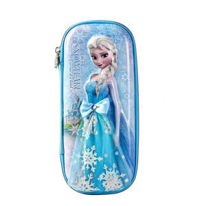 艾莎公主文具盒冰雪奇缘笔袋学生爱沙女王大容量铅笔盒爱莎文具盒