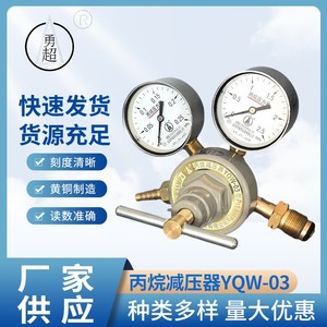 丙烷减压器YQW-03型调压阀YQW-213型减压阀压力表压力调节器0102